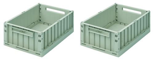 Liewood | Weston Storage Box M 2-pk - Peppermint