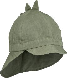 Liewood | Gorm Solhatt Linen - Dino Faune Green