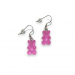 Almost Transparent Gummy Bear Earrings