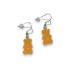 Almost Transparent Gummy Bear Earrings