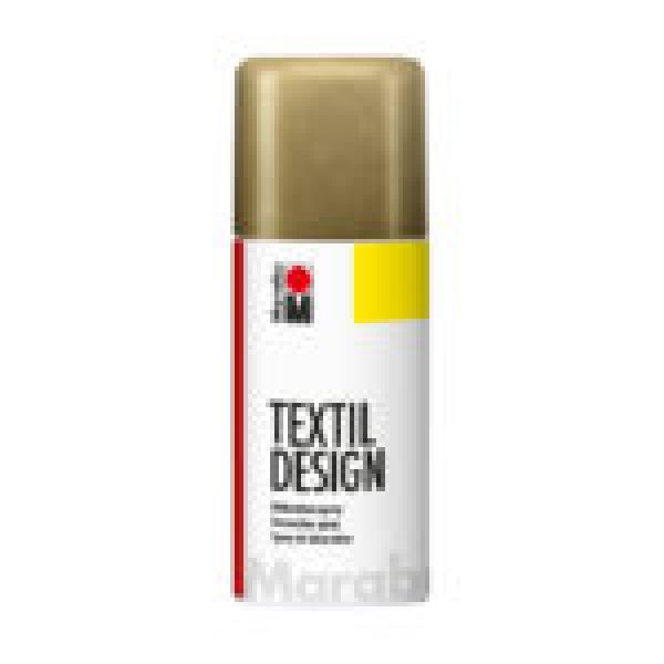 Marabu Textil Design Spray 150ml – 784 Metallic Gold