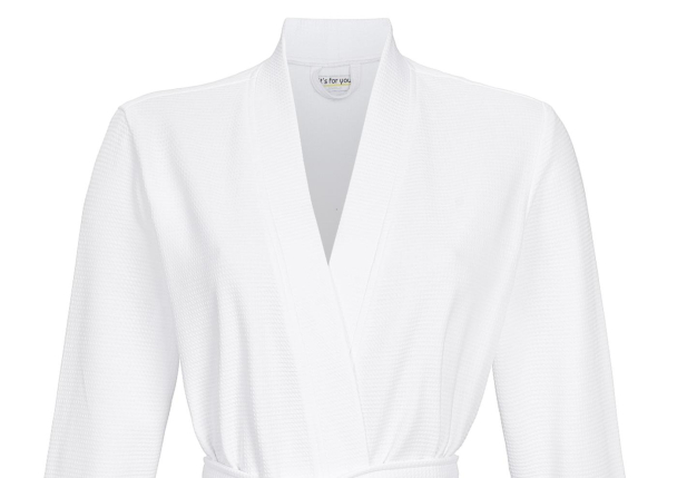 Ringella vaffelkåpe, hvit - Image 3