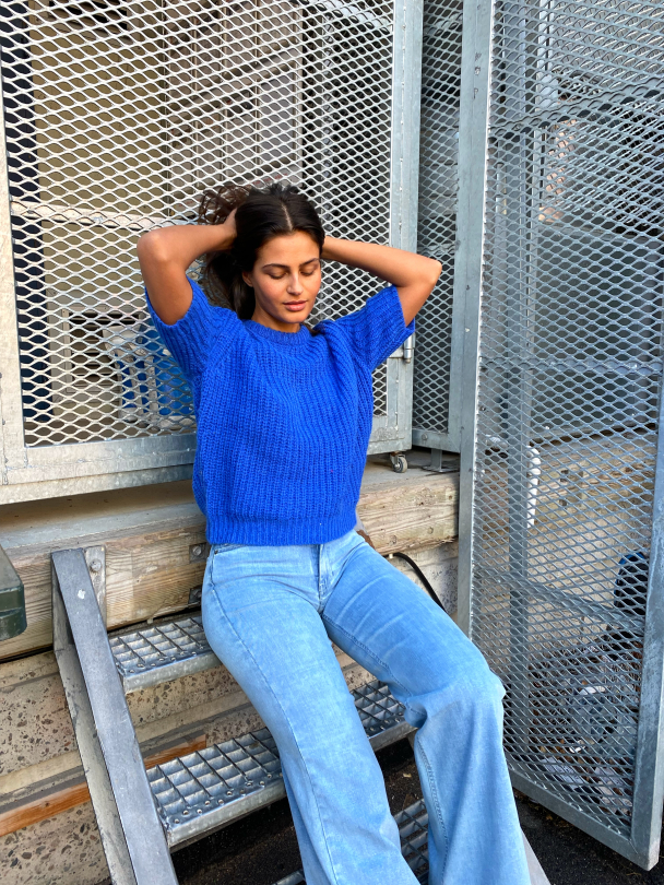 Pigghaleseiler Sweater - Royal Blue  - Image 3