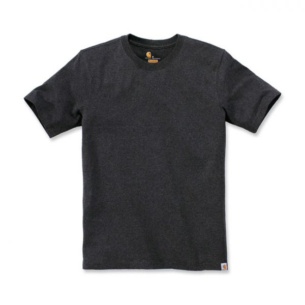CARHARTT SOLID T-SHIRT CARBON HEATHER