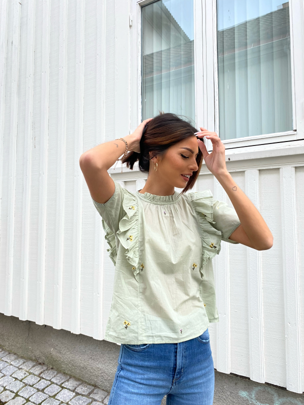 Mina Blouse - Mintbloom  - Image 1