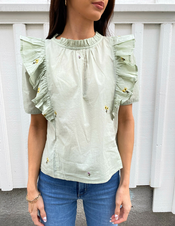 Mina Blouse - Mintbloom  - Image 3