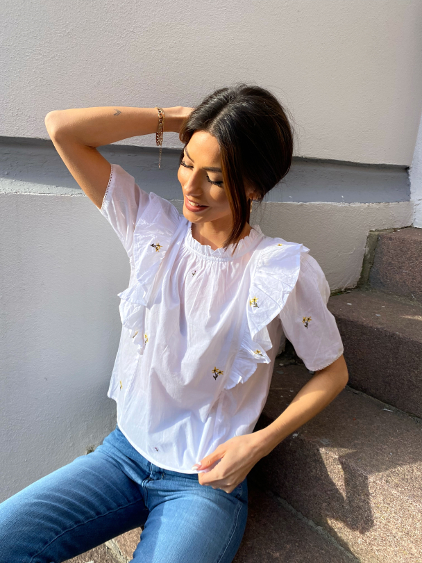 Mina Blouse - Goldenbloom - Image 1