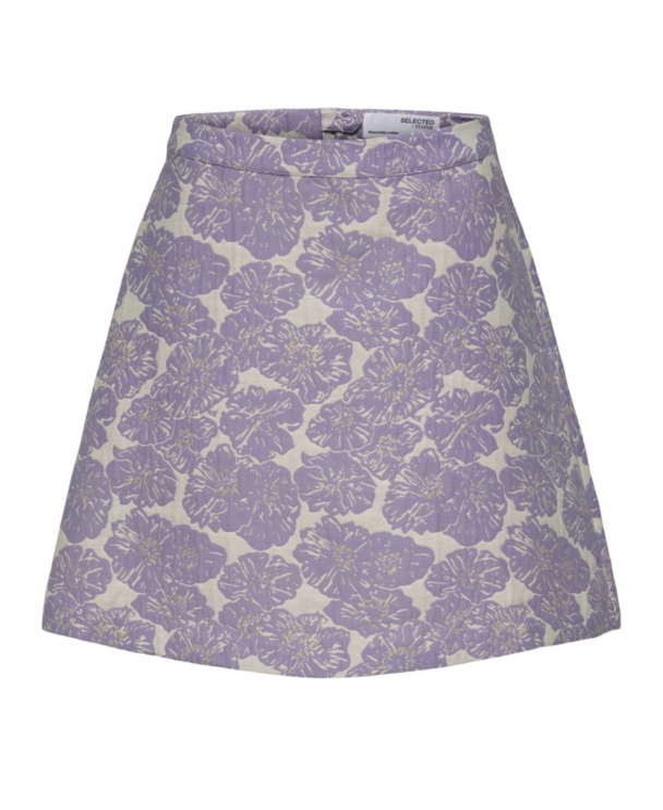 Kirsteen HW short skirt  - violet tulip - Image 2