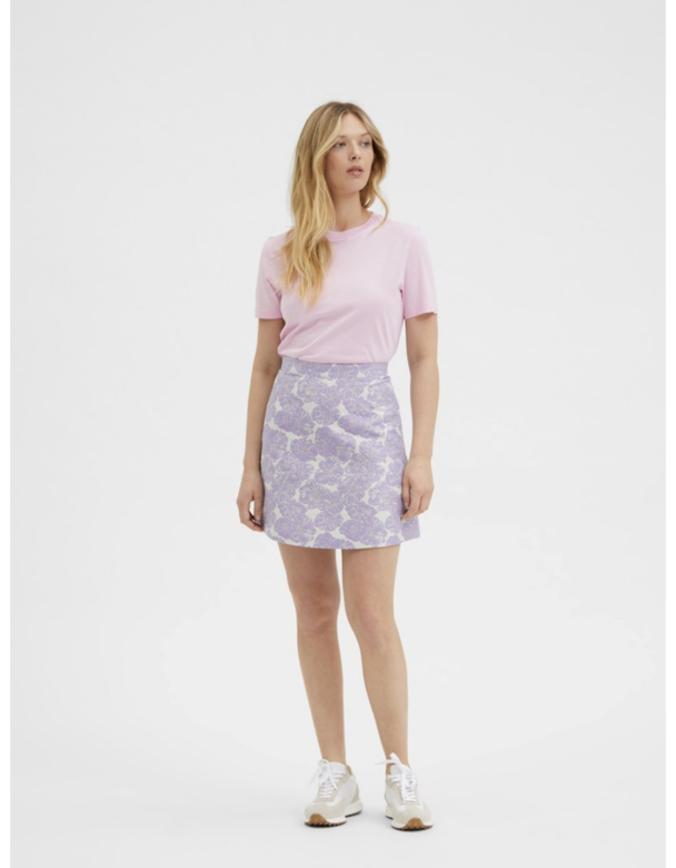Kirsteen HW short skirt  - violet tulip - Image 4