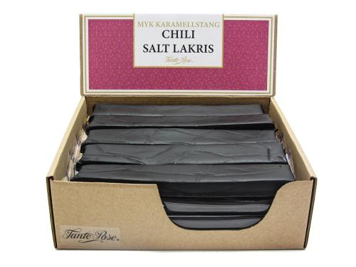 Myk Karamellstang Chili Salt Lakris 100g
