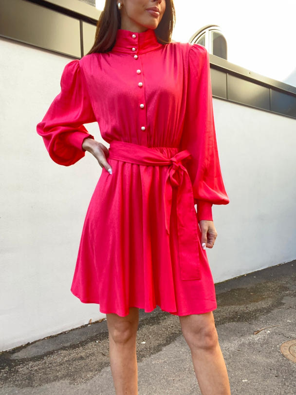 Linnea - hibiscus red  - Image 1