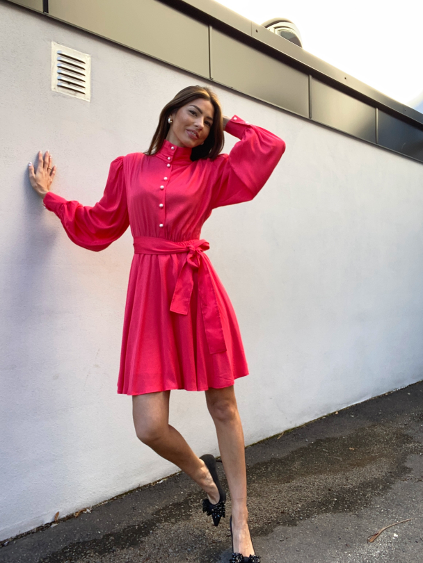 Linnea - hibiscus red  - Image 4