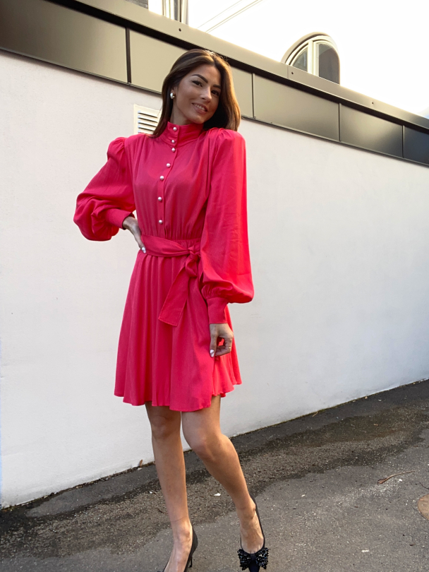 Linnea - hibiscus red  - Image 5