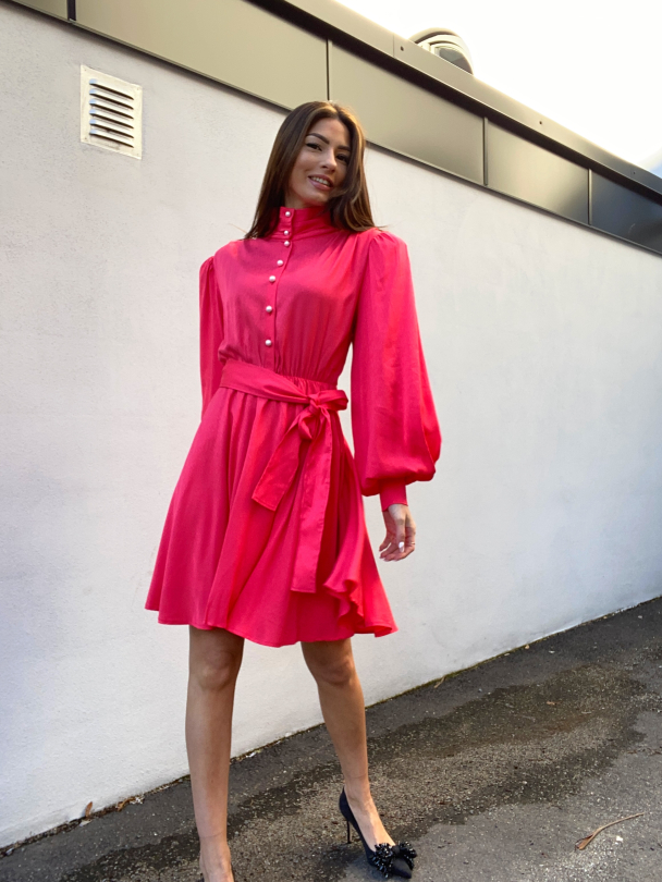Linnea - hibiscus red  - Image 6