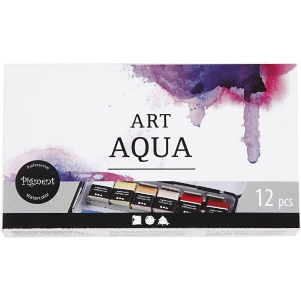Art Aqua akvarellfarger 