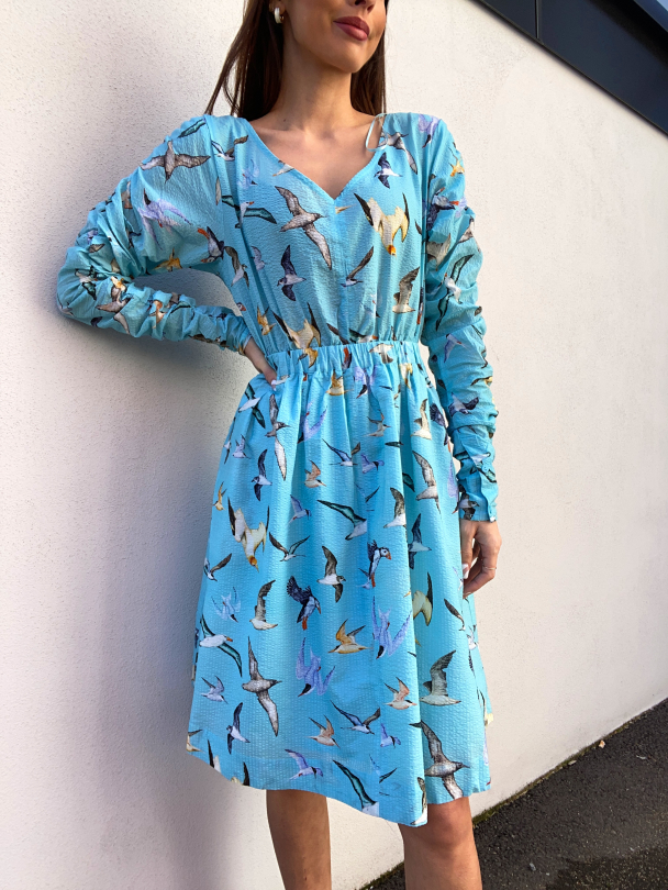 Sangsvane Dress - Blue Bird  - Image 1