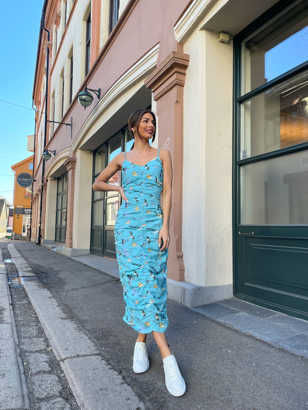 Sangsvane Strap Dress - Blue Bird  - Image 11