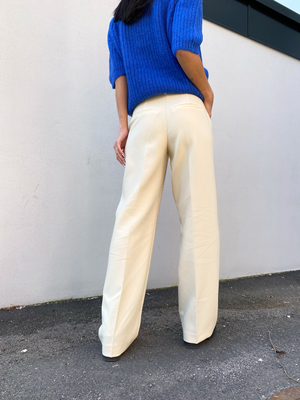 Rita Wide Pant - Birch  - Image 6