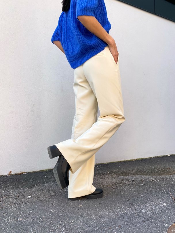 Rita Wide Pant - Birch  - Image 7