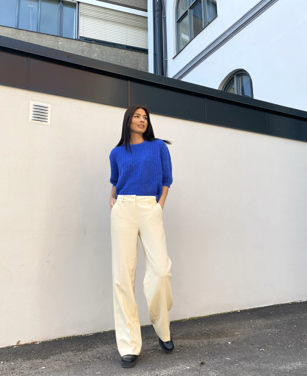 Rita Wide Pant - Birch  - Image 9