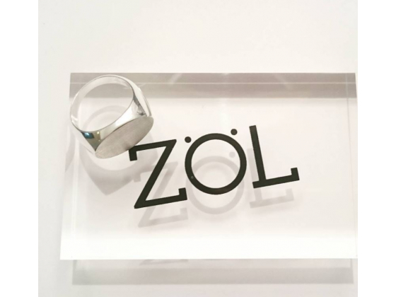 Zöl - Sølv ring matt