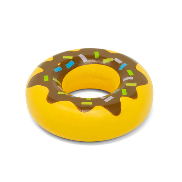Donut m/brun glasur - Image 2