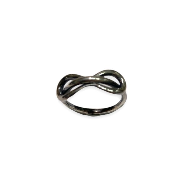 Sølv ring knute