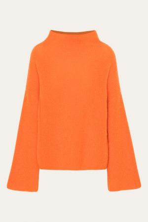 Felicia Oversized Knit Orange