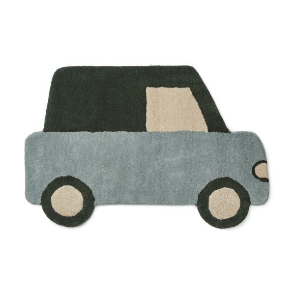 Liewood | Jena Car Rug - Car/Blue Fog Multi Mix