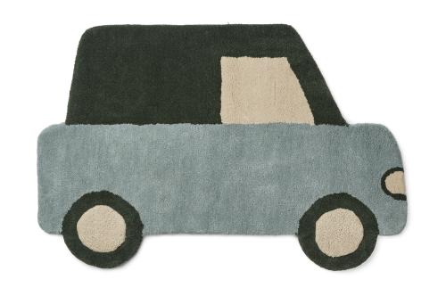 Liewood | Jena Car Rug - Car/Blue Fog Multi Mix