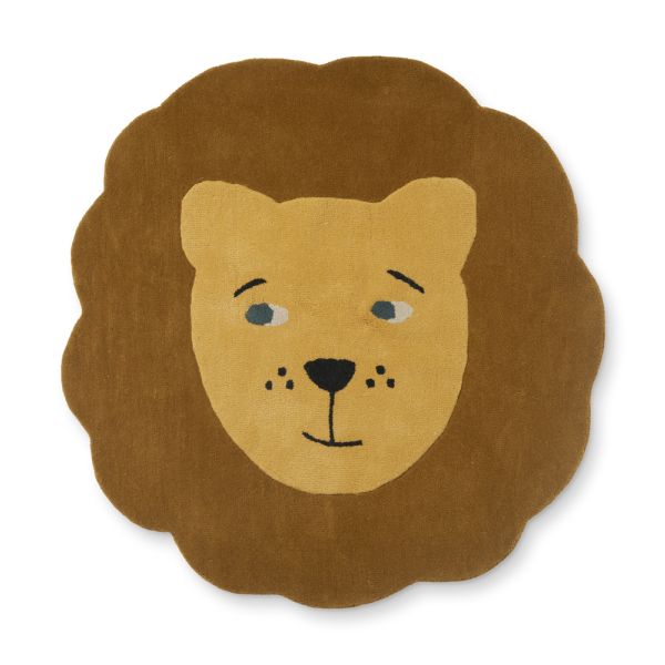 LIEWOOD - JENA LION RUG LION/GOLDEN CARAMEL MULTI MIX