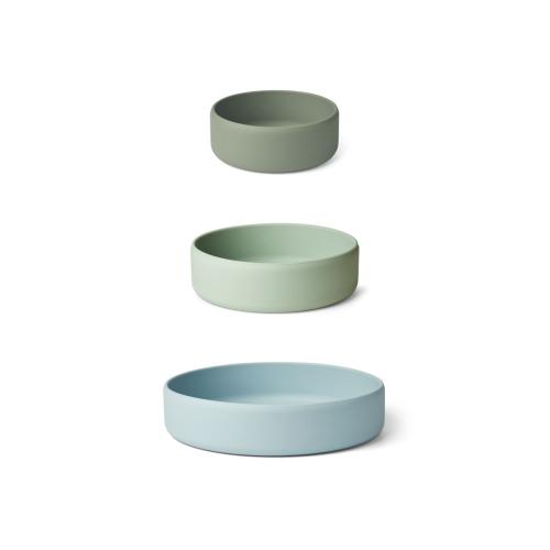 Liewood | Audrey Bowl Set - Green Multi Mix