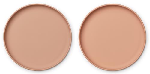 Liewood | Brandon Plate 2-pk - Pale Tuscany/Tuscany Rose Mix
