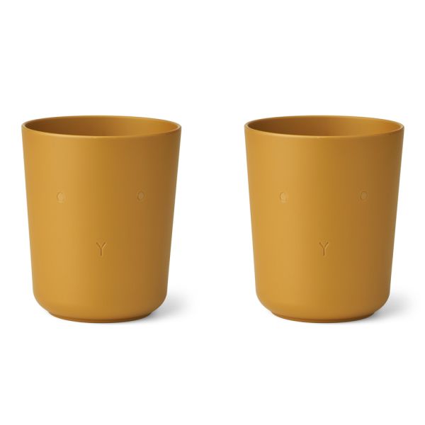 Liewood | Stine Cup 2-pk - Rabbit Golden Caramel