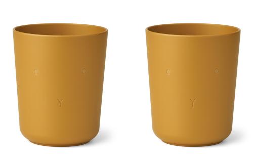 Liewood | Stine Cup 2-pk - Rabbit Golden Caramel