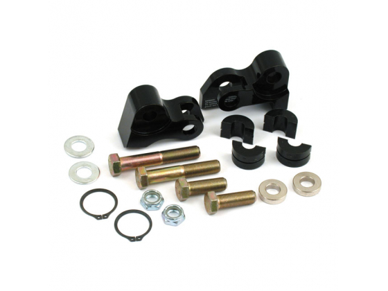 BURLY, REAR LOWERING KIT. BLACK