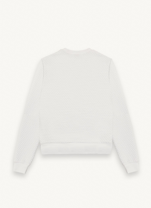 Ladies Sweatshirt - White  - Image 3
