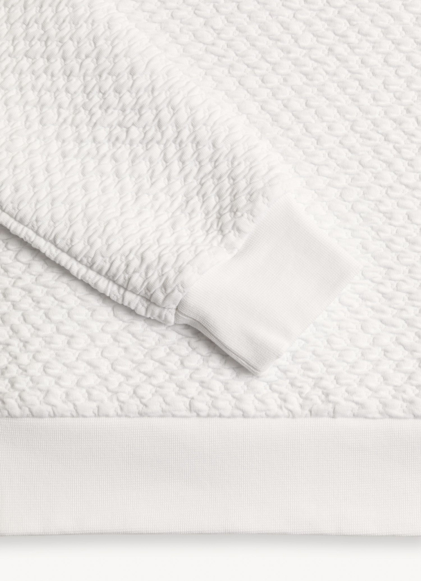 Ladies Sweatshirt - White  - Image 4