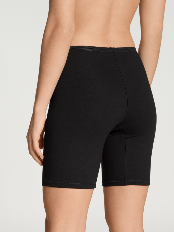  'Daywear' pants-medium leg, sort - Image 2