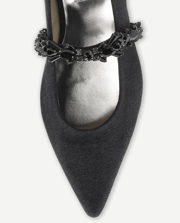 Annabelle Denim Crystal - Anthracite Black  - Image 3