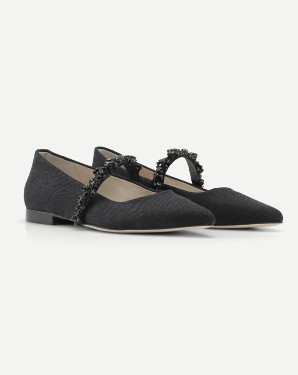 Annabelle Denim Crystal - Anthracite Black  - Image 4
