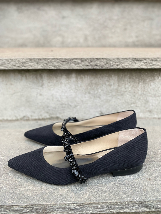 Annabelle Denim Crystal - Anthracite Black  - Image 5
