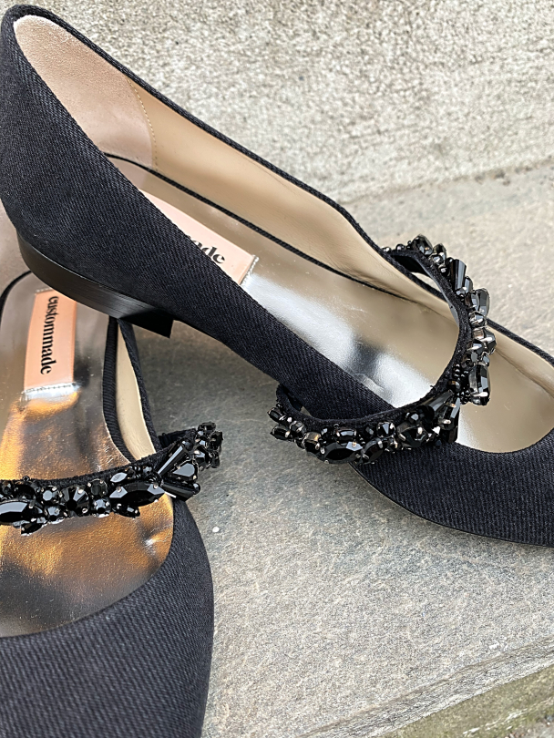 Annabelle Denim Crystal - Anthracite Black  - Image 6