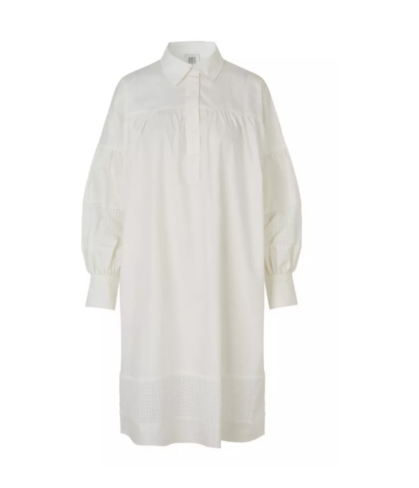Henri New Shirt Dress - White  - Image 2