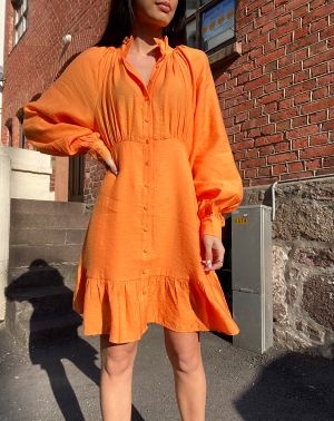 Reykjavik Dress - Orange 