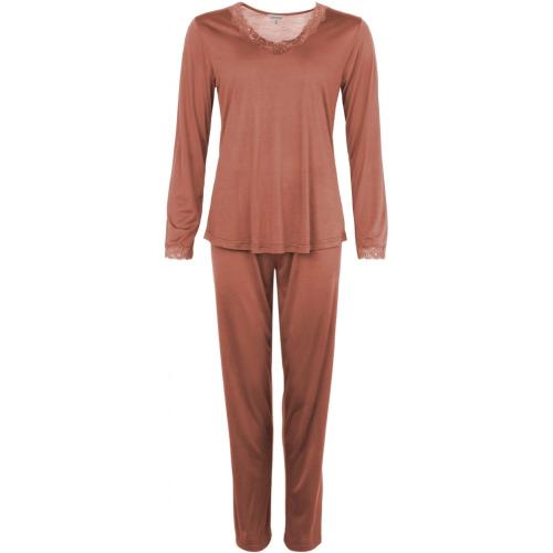 Lady Avenue Silk Jersey Pyjamas