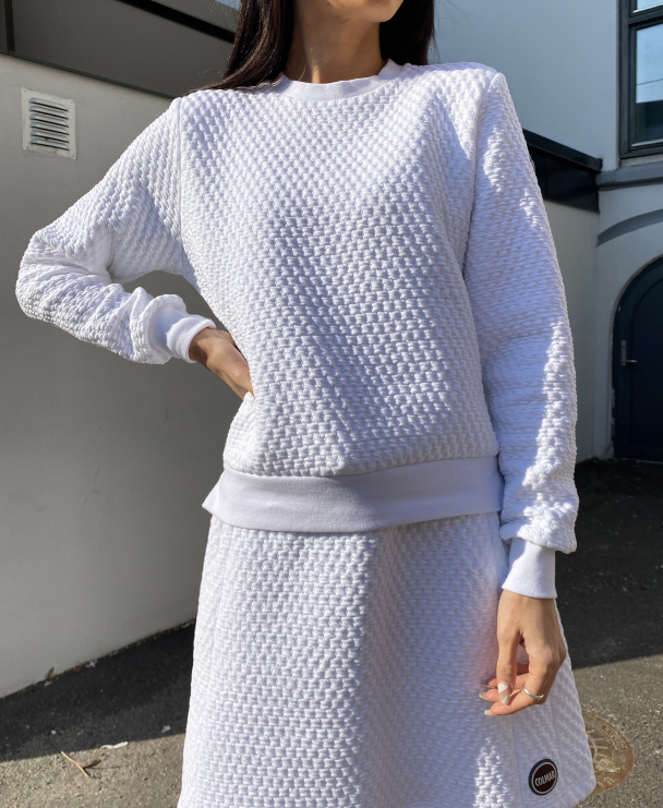 Ladies Sweatshirt - White  - Image 1