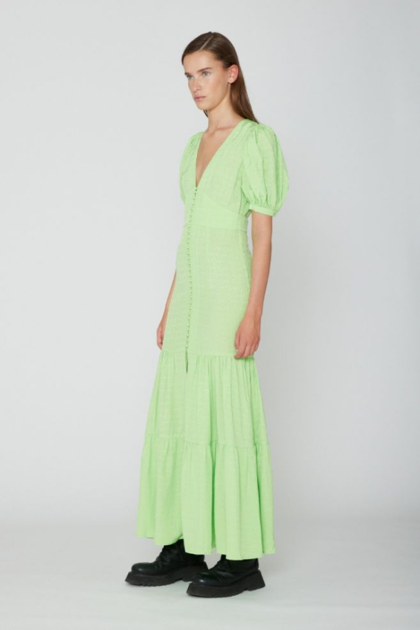 Thora Dress Jade Lime  - Image 3