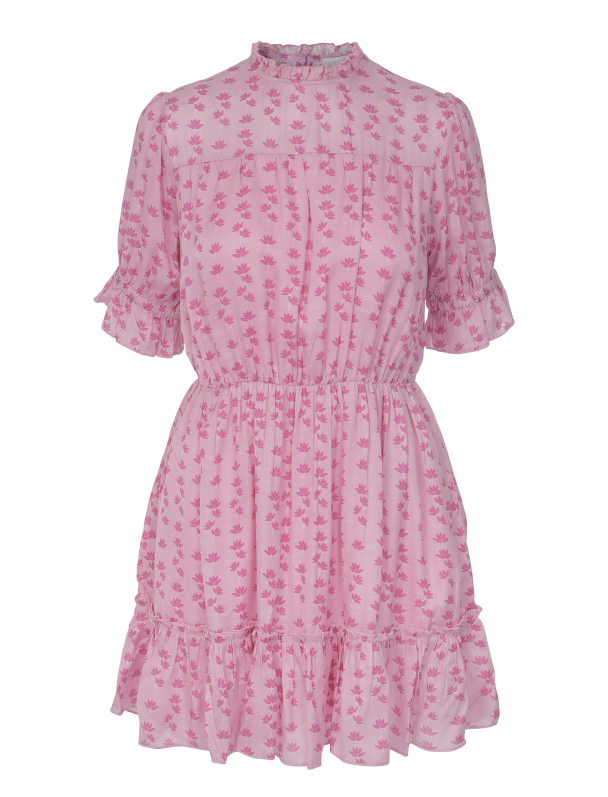 Sophie Mini Dress - Pink Tulip  - Image 3