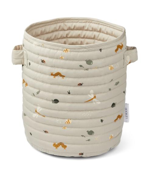Liewood | Ally Quilted Basket - Nature/Mist Mix